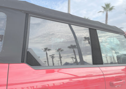 Door Pillar Accent Overlays Fits 2021-2027 Ford Bronco