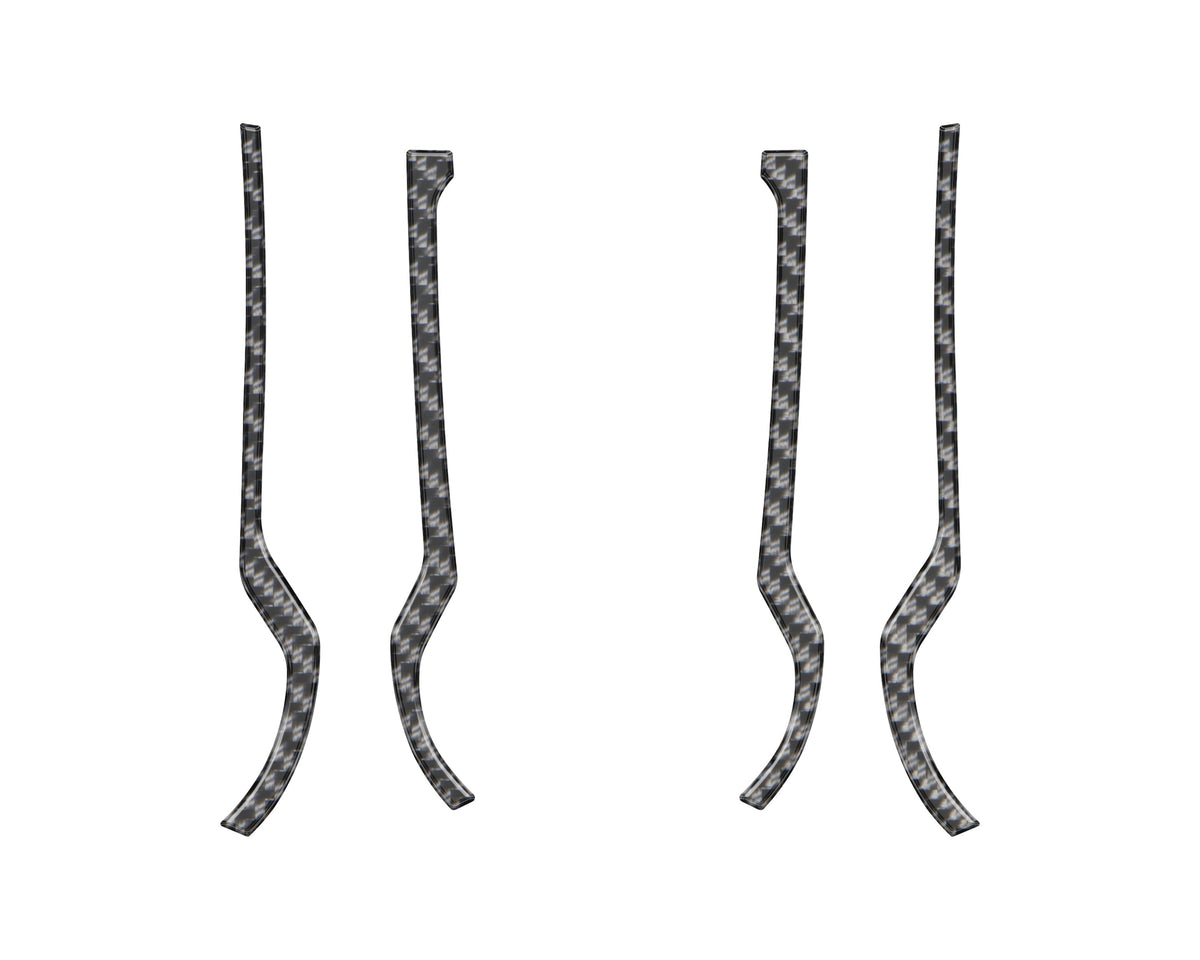 Front Grab Rail Line Inserts Fits 2021-2027 Ford Bronco