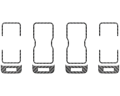 A.C. Vent Accent Trim Fits 2021-2027 Ford Bronco