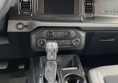 Climate Control Accent Overlay Fits 2021-2027 Ford Bronco