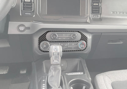 Climate Control Accent Overlay Fits 2021-2027 Ford Bronco