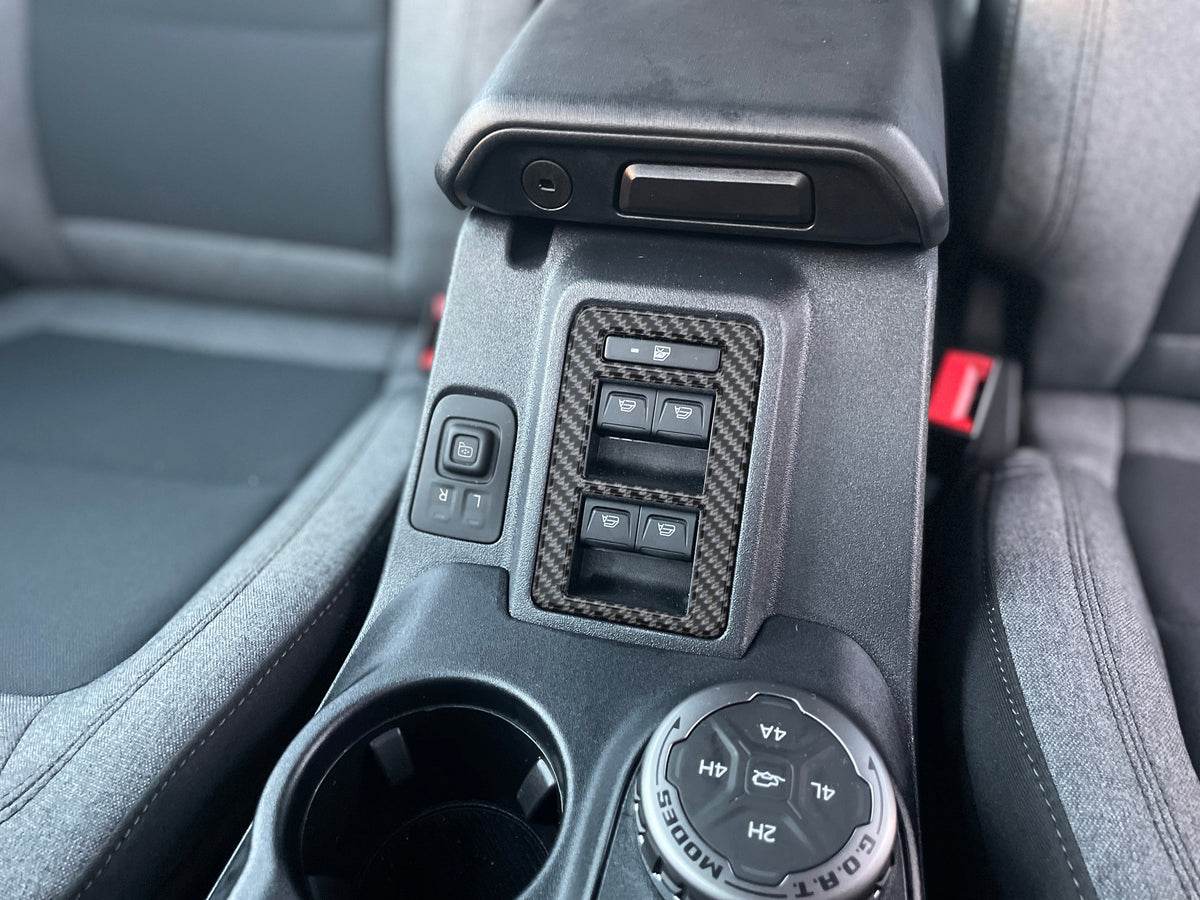 Window Control Switch Accent Overlay Fits 2021-2027 Ford Bronco