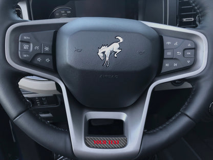 Steering Wheel Accent Overlay Fits 2021-2027 Ford Bronco