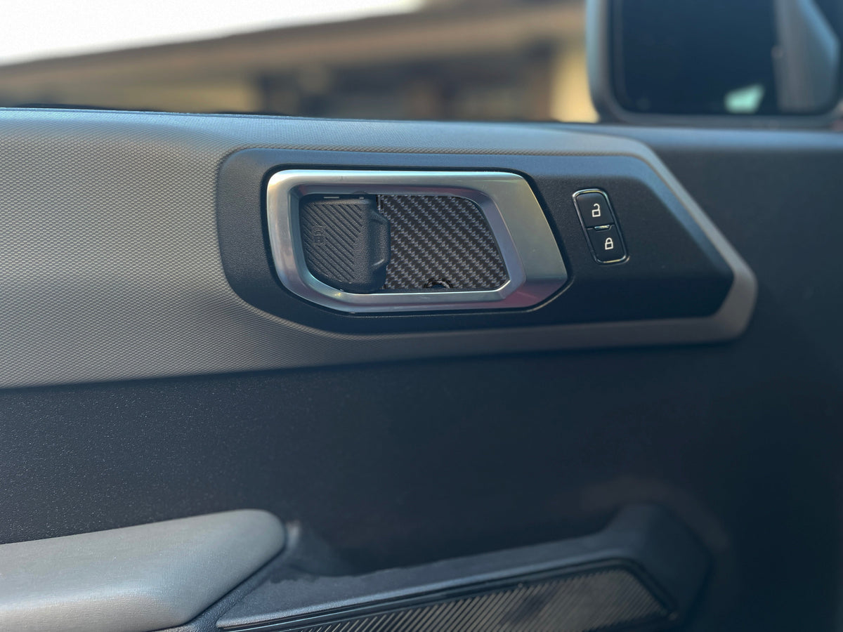 Door Latch Inserts Fits 2021-2027 Ford Bronco