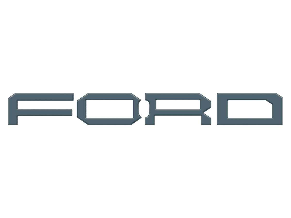 Raptor Front Grille Letter Overlays Fits 2022-2027 Ford Bronco