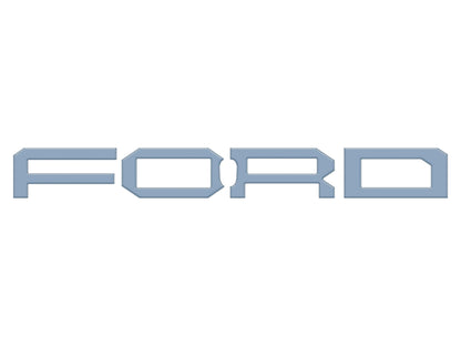 Raptor Front Grille Letter Overlays Fits 2022-2027 Ford Bronco