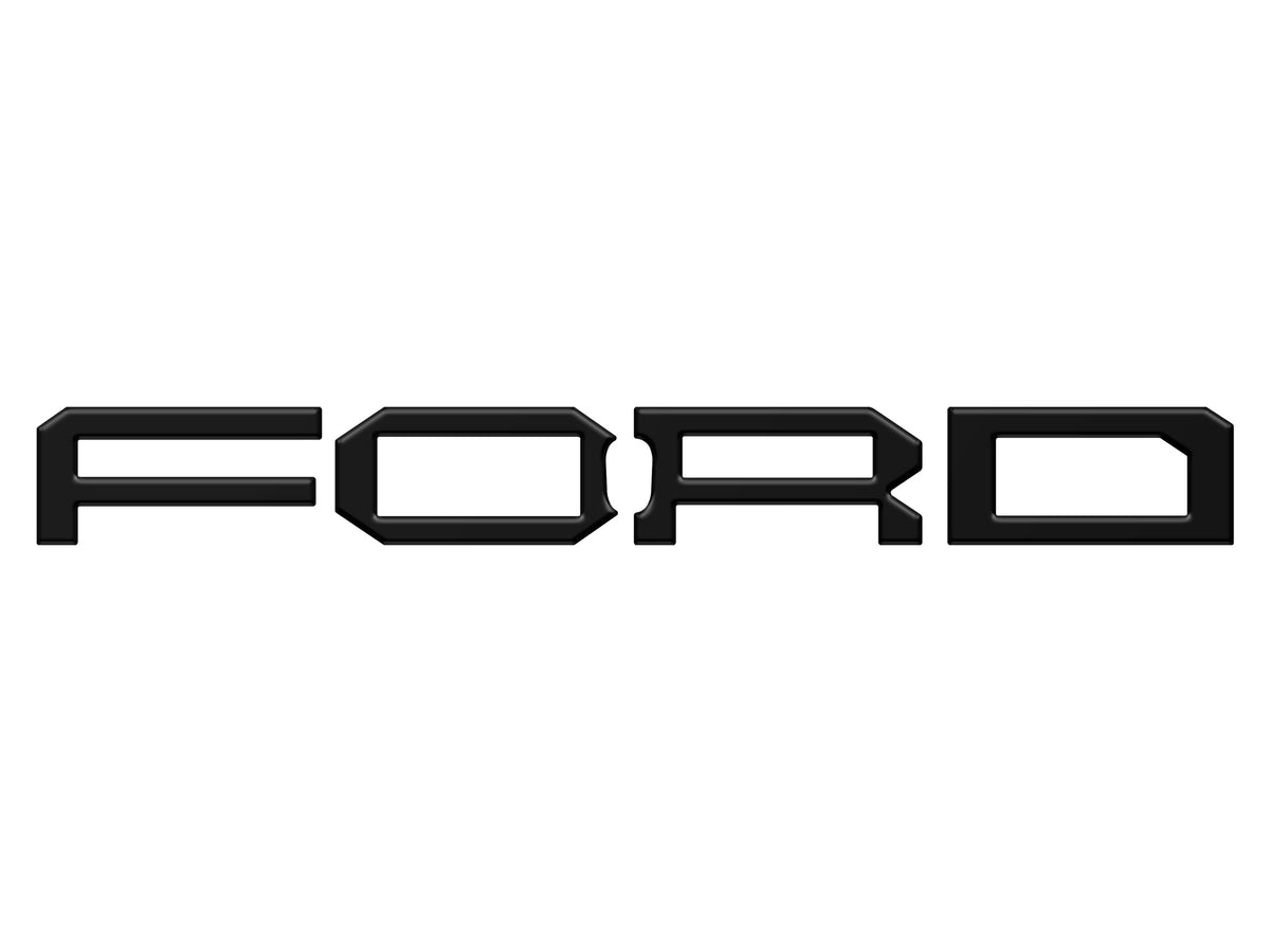 Raptor Front Grille Letter Overlays Fits 2022-2027 Ford Bronco
