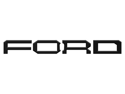 Raptor Front Grille Letter Overlays Fits 2022-2027 Ford Bronco