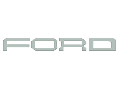 Raptor Front Grille Letter Overlays Fits 2022-2027 Ford Bronco