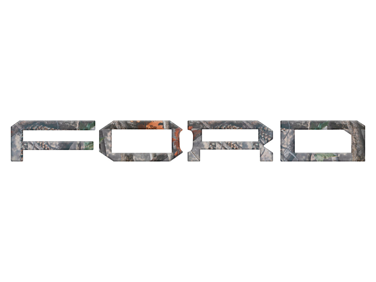 Raptor Front Grille Letter Overlays Fits 2022-2027 Ford Bronco