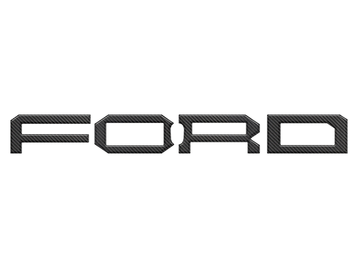 Raptor Front Grille Letter Overlays Fits 2022-2027 Ford Bronco