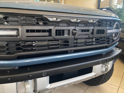 Raptor Front Grille Letter Overlays Fits 2022-2027 Ford Bronco