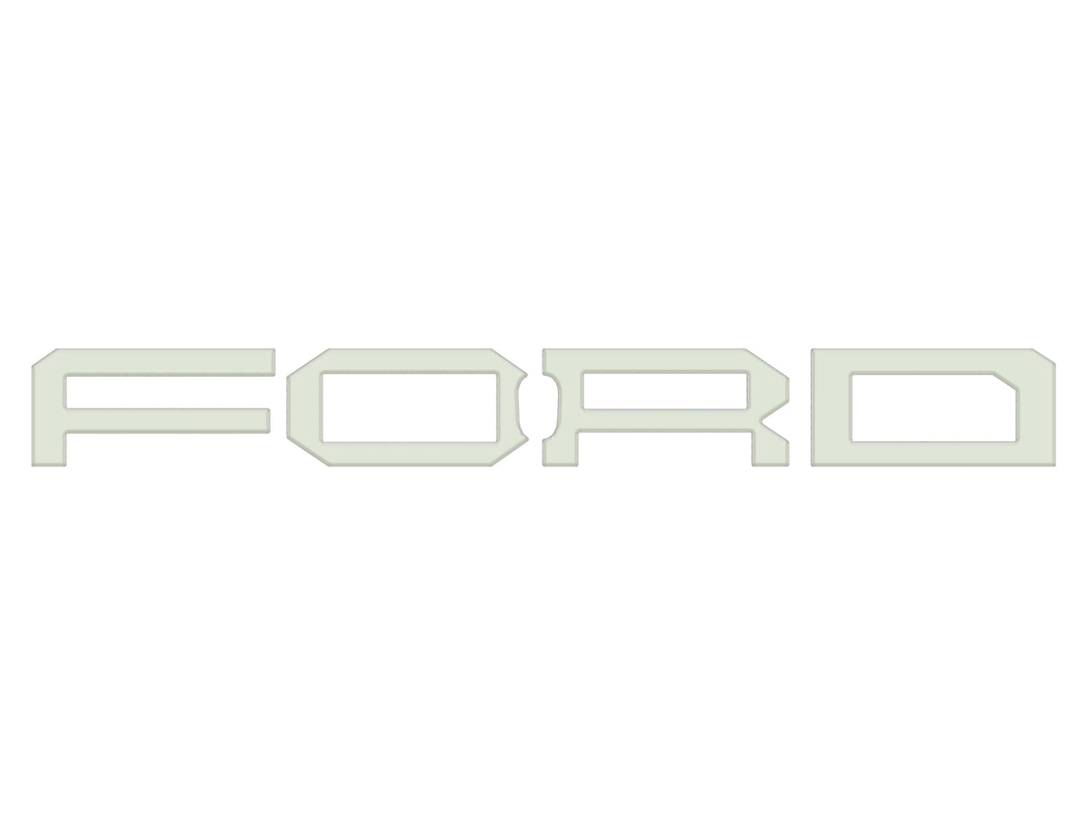 Raptor Front Grille Letter Overlays Fits 2022-2027 Ford Bronco