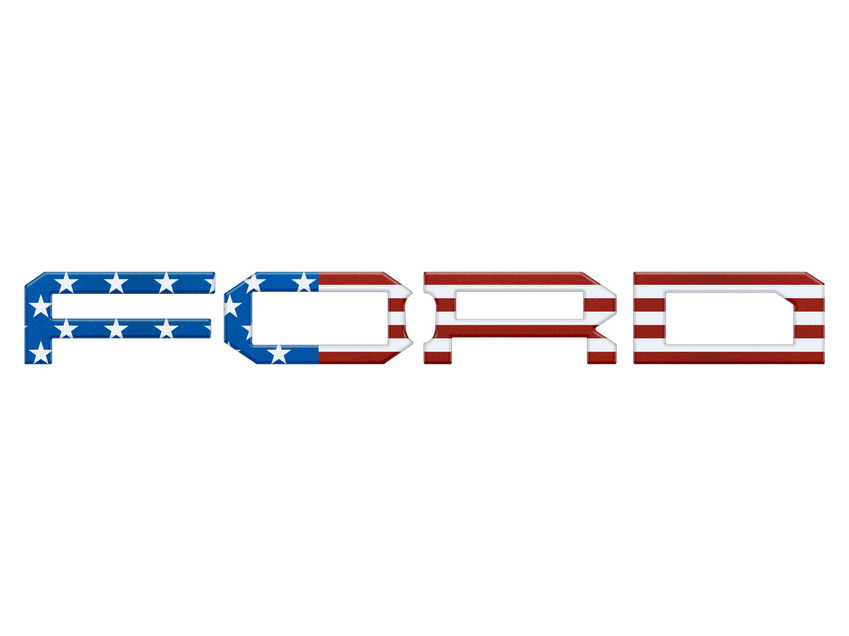 Raptor Front Grille Letter Overlays Fits 2022-2027 Ford Bronco