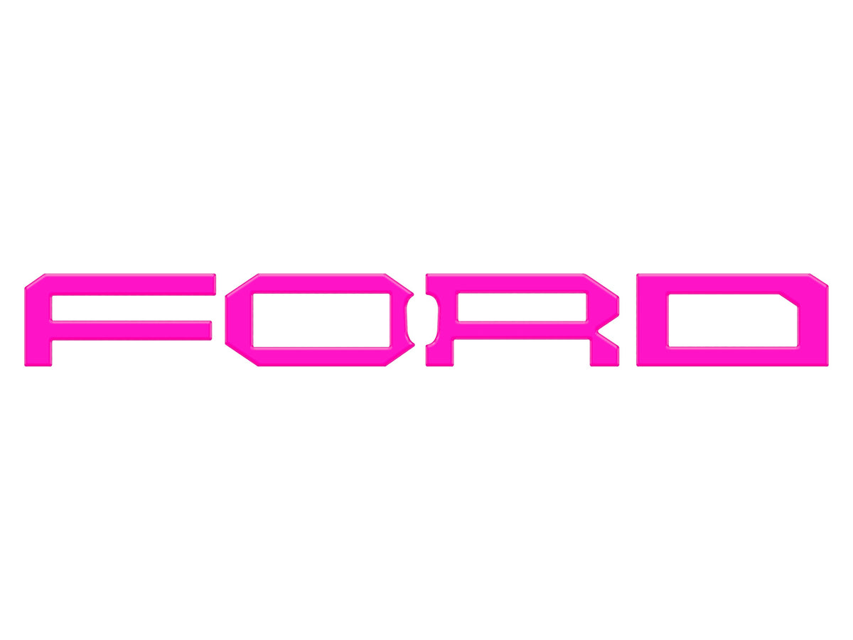 Raptor Front Grille Letter Overlays Fits 2022-2027 Ford Bronco