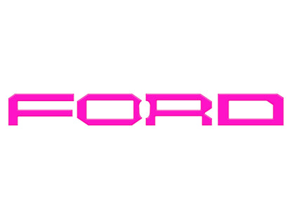 Raptor Front Grille Letter Overlays Fits 2022-2027 Ford Bronco