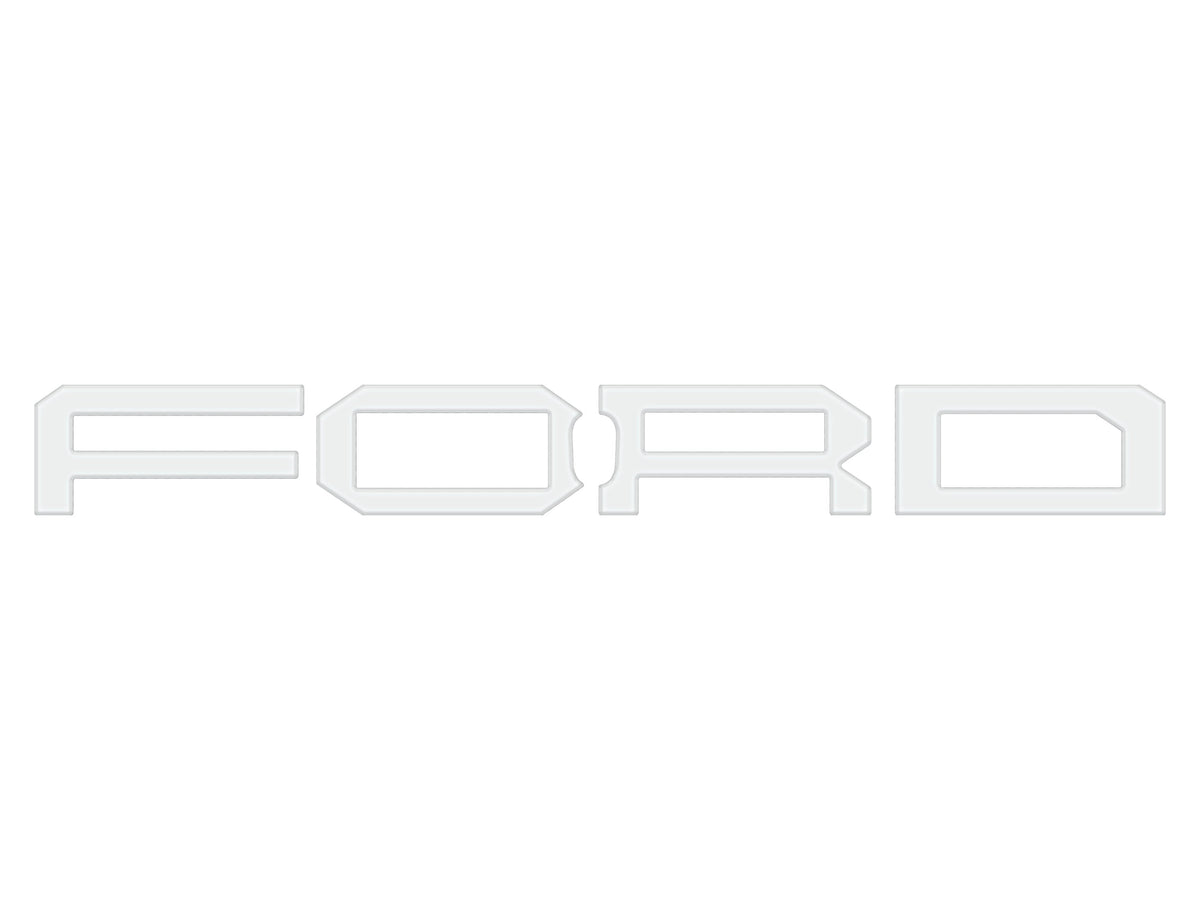 Raptor Front Grille Letter Overlays Fits 2022-2027 Ford Bronco