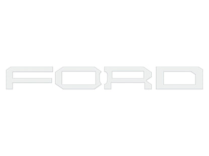 Raptor Front Grille Letter Overlays Fits 2022-2027 Ford Bronco