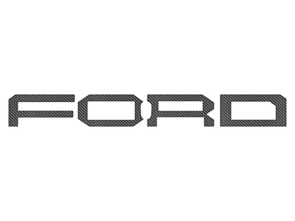 Raptor Front Grille Letter Overlays Fits 2022-2027 Ford Bronco