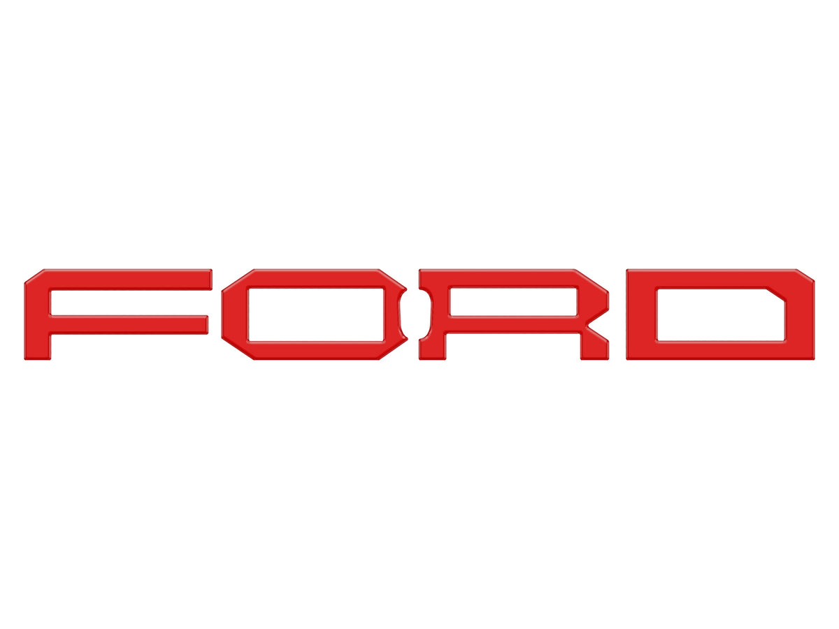 Raptor Front Grille Letter Overlays Fits 2022-2027 Ford Bronco