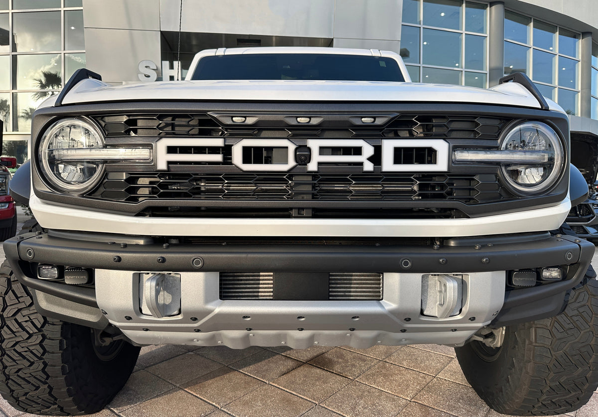 Raptor Front Grille Letter Overlays Fits 2022-2027 Ford Bronco