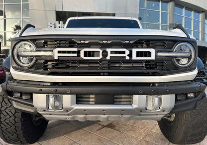 Raptor Front Grille Letter Overlays Fits 2022-2027 Ford Bronco