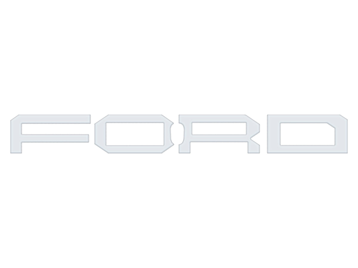 Raptor Front Grille Letter Overlays Fits 2022-2027 Ford Bronco