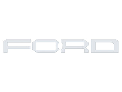 Raptor Front Grille Letter Overlays Fits 2022-2027 Ford Bronco