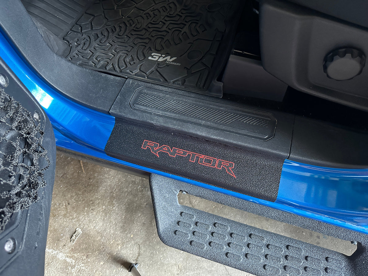 Door Sill Protection Overlays Fits 2021-2027 Ford Bronco