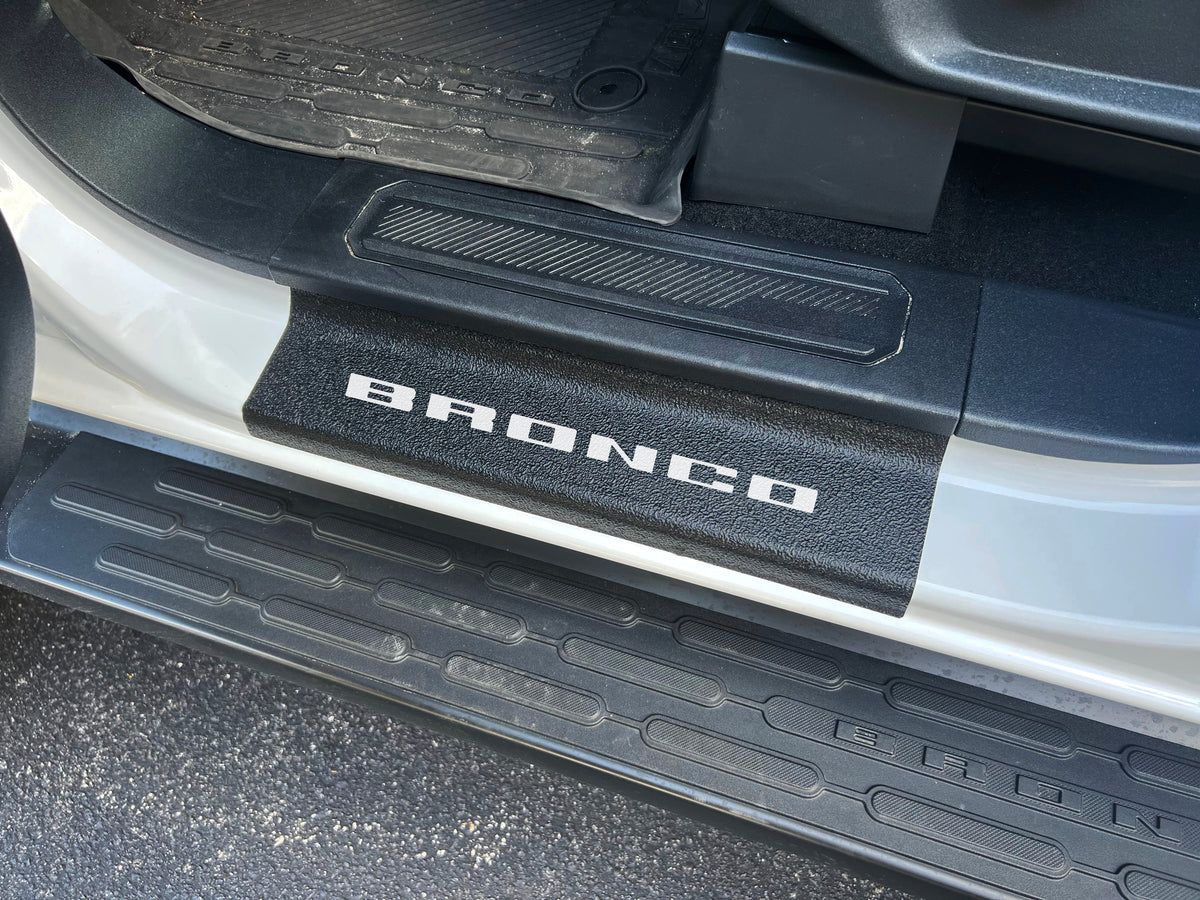 Door Sill Protection Overlays Fits 2021-2027 Ford Bronco
