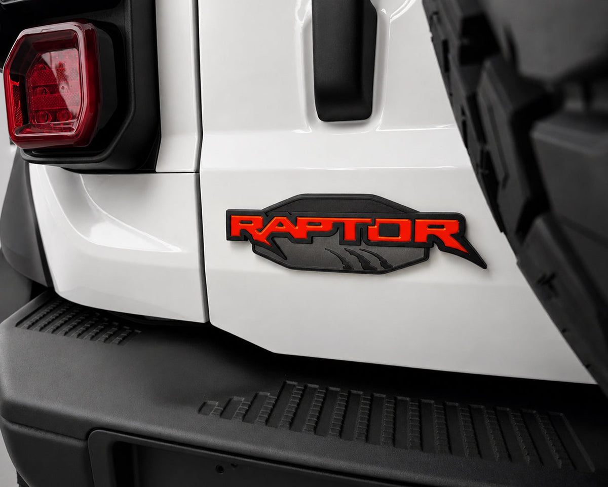 Raptor Emblem Inserts Fits 2022-2027 Ford Bronco Raptor