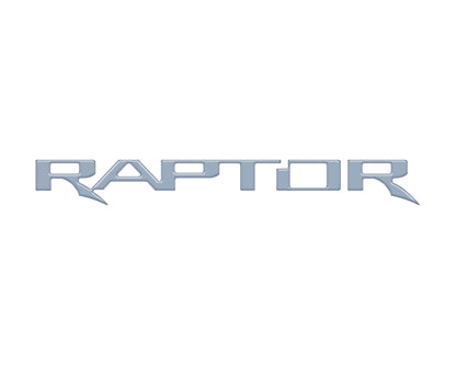 Raptor Emblem Inserts Fits 2022-2027 Ford Bronco Raptor