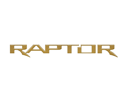 Raptor Emblem Inserts Fits 2022-2027 Ford Bronco Raptor