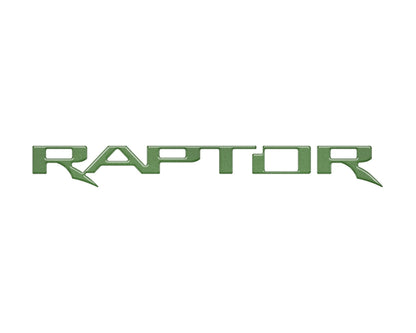 Raptor Emblem Inserts Fits 2022-2027 Ford Bronco Raptor