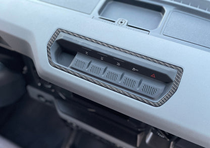 Dash Top Switch Panel Accent Trim Fits 2021-2027 Ford Bronco