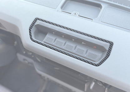 Dash Top Switch Panel Accent Trim Fits 2021-2027 Ford Bronco