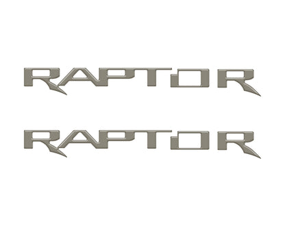 Raptor Emblem Inserts Fits 2022-2027 Ford Bronco Raptor