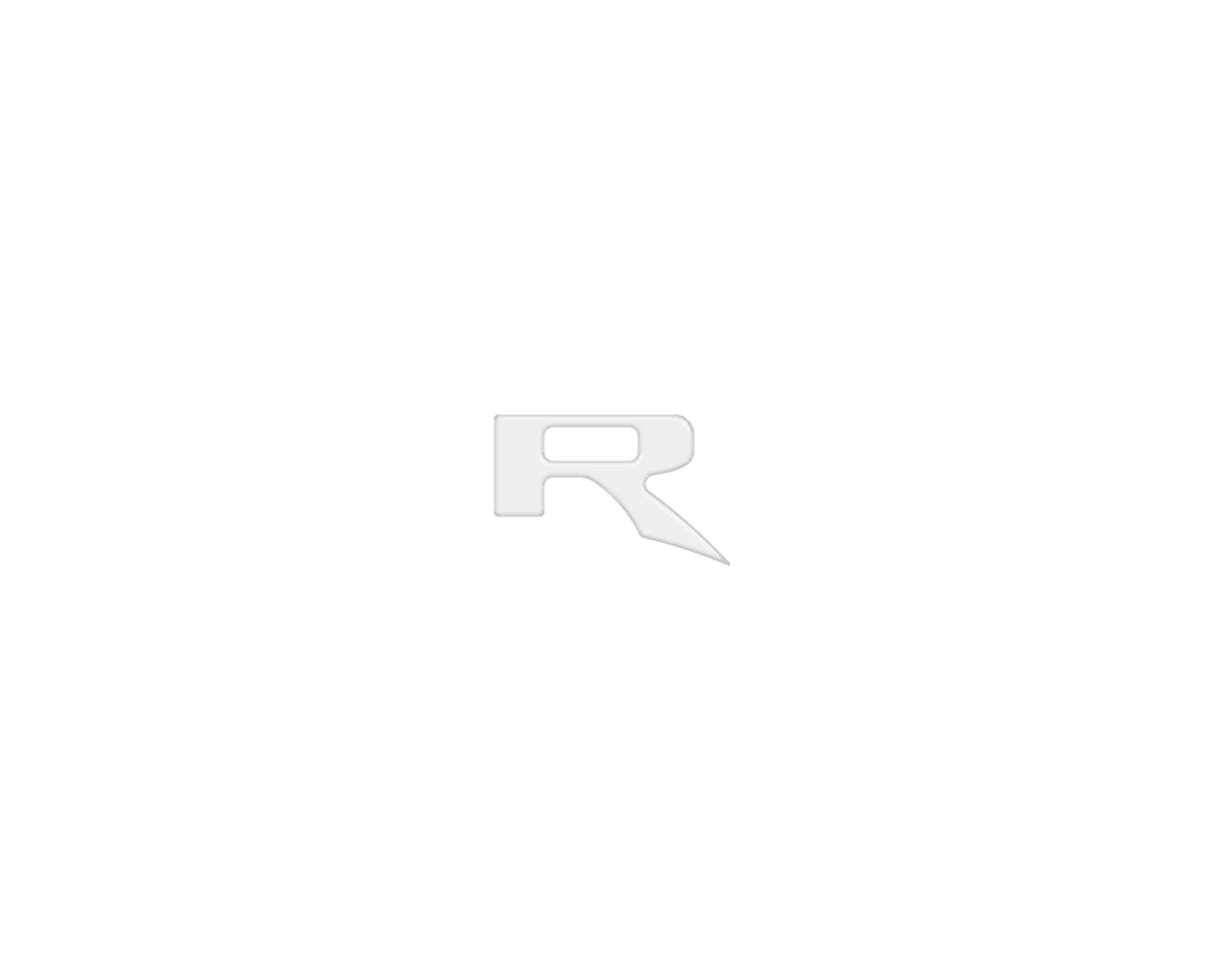 Raptor R Differential Letter Overlays Fits 2022-2027 Ford Bronco