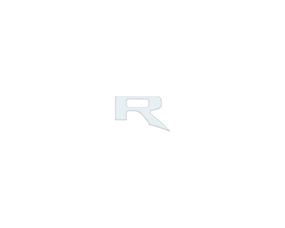 Raptor R Differential Letter Overlays Fits 2022-2027 Ford Bronco