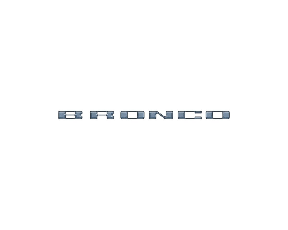 Passenger Dash Letter Inserts Fits 2025-2027 Ford Bronco Sport