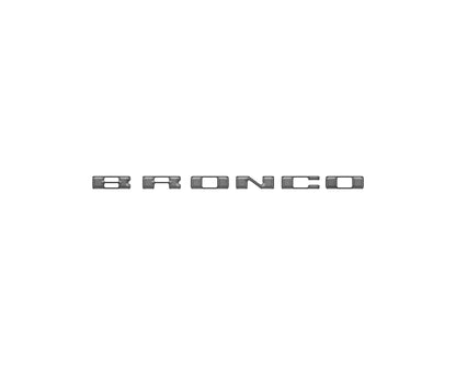 Passenger Dash Letter Inserts Fits 2025-2027 Ford Bronco Sport