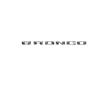 Passenger Dash Letter Inserts Fits 2025-2027 Ford Bronco Sport