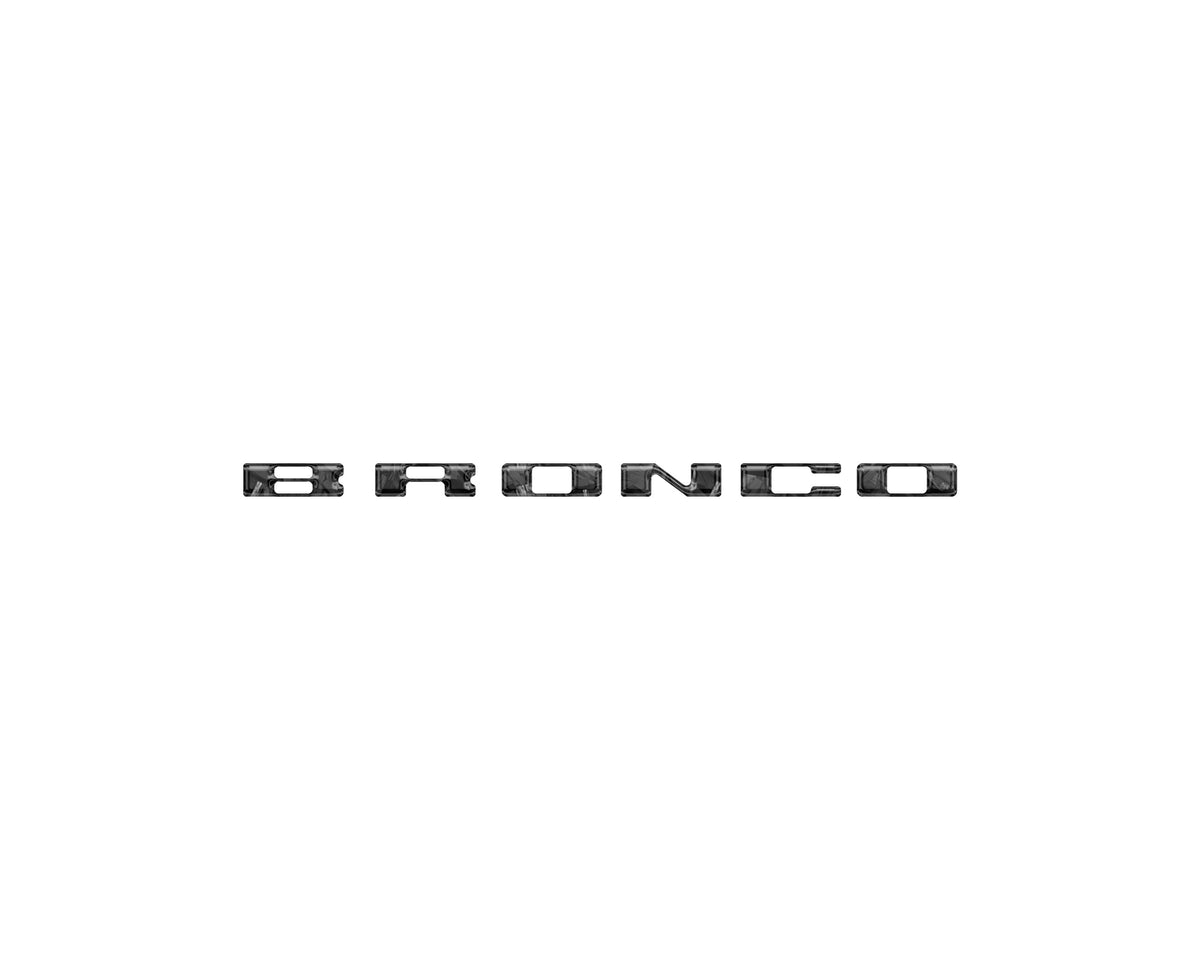 Passenger Dash Letter Inserts Fits 2025-2027 Ford Bronco Sport