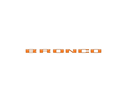 Passenger Dash Letter Inserts Fits 2025-2027 Ford Bronco Sport