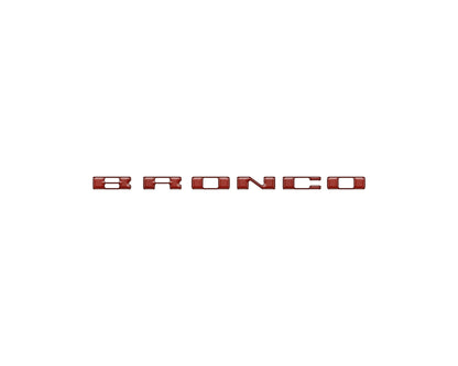 Passenger Dash Letter Inserts Fits 2025-2027 Ford Bronco Sport