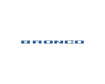 Passenger Dash Letter Inserts Fits 2025-2027 Ford Bronco Sport