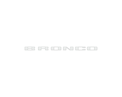 Passenger Dash Letter Inserts Fits 2025-2027 Ford Bronco Sport