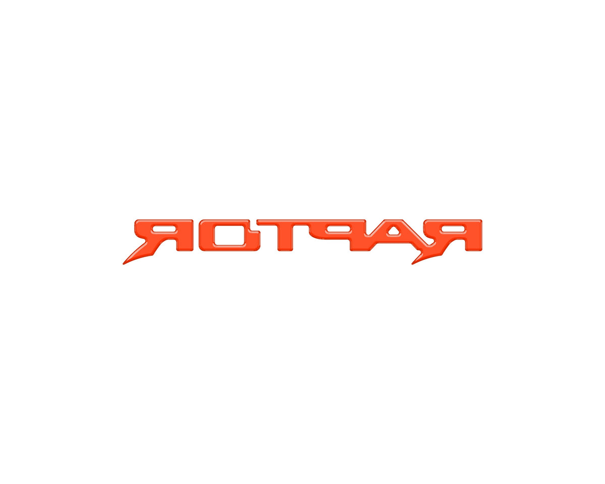 Raptor Third Brake Light Letter Inserts Fits 2022-2027 Ford Bronco Raptor