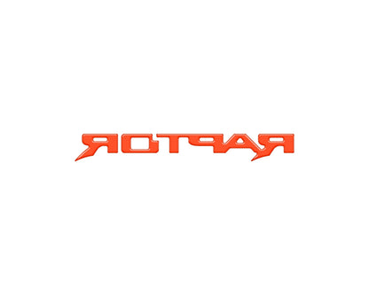 Raptor Third Brake Light Letter Inserts Fits 2022-2027 Ford Bronco Raptor