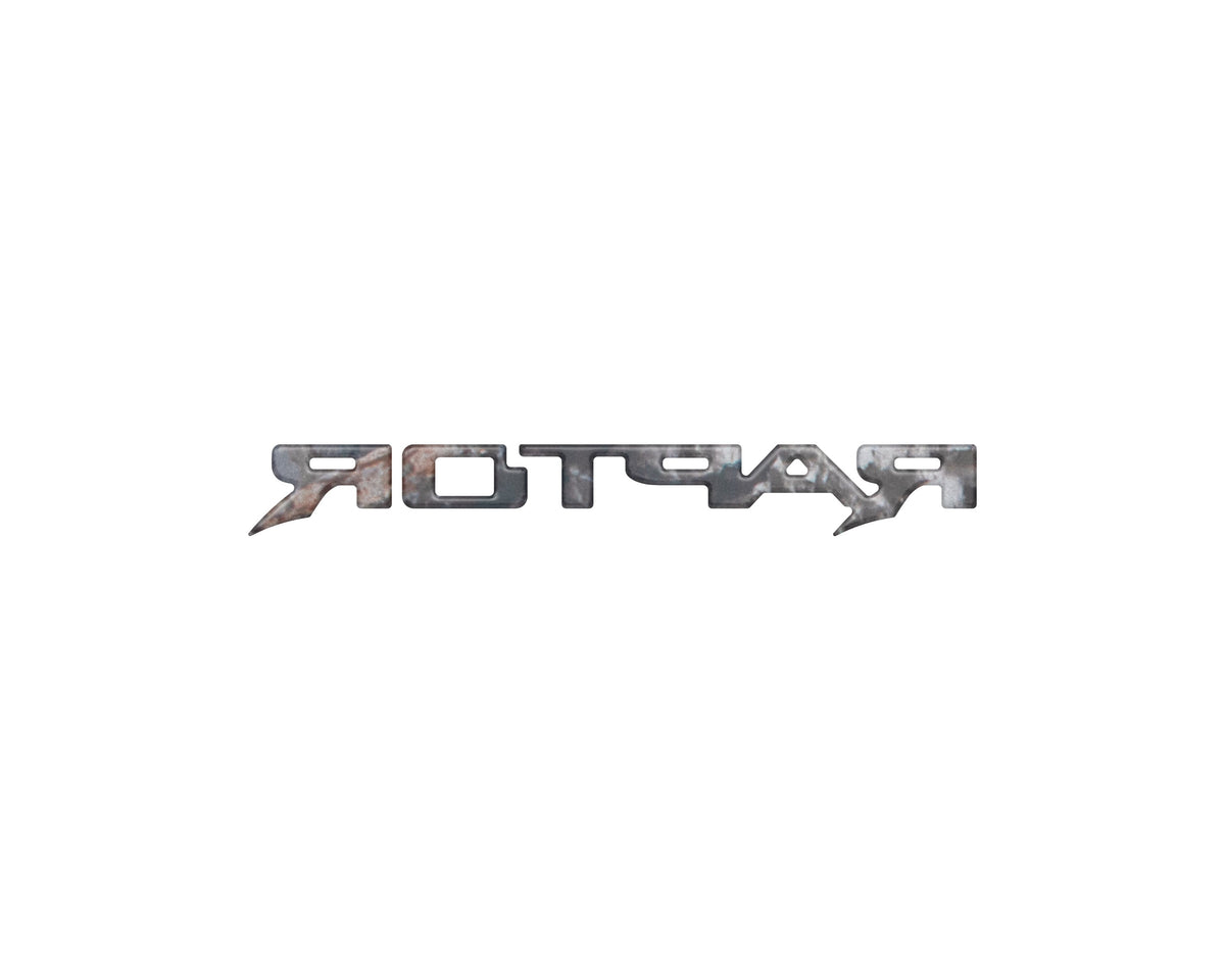 Raptor Third Brake Light Letter Inserts Fits 2022-2027 Ford Bronco Raptor